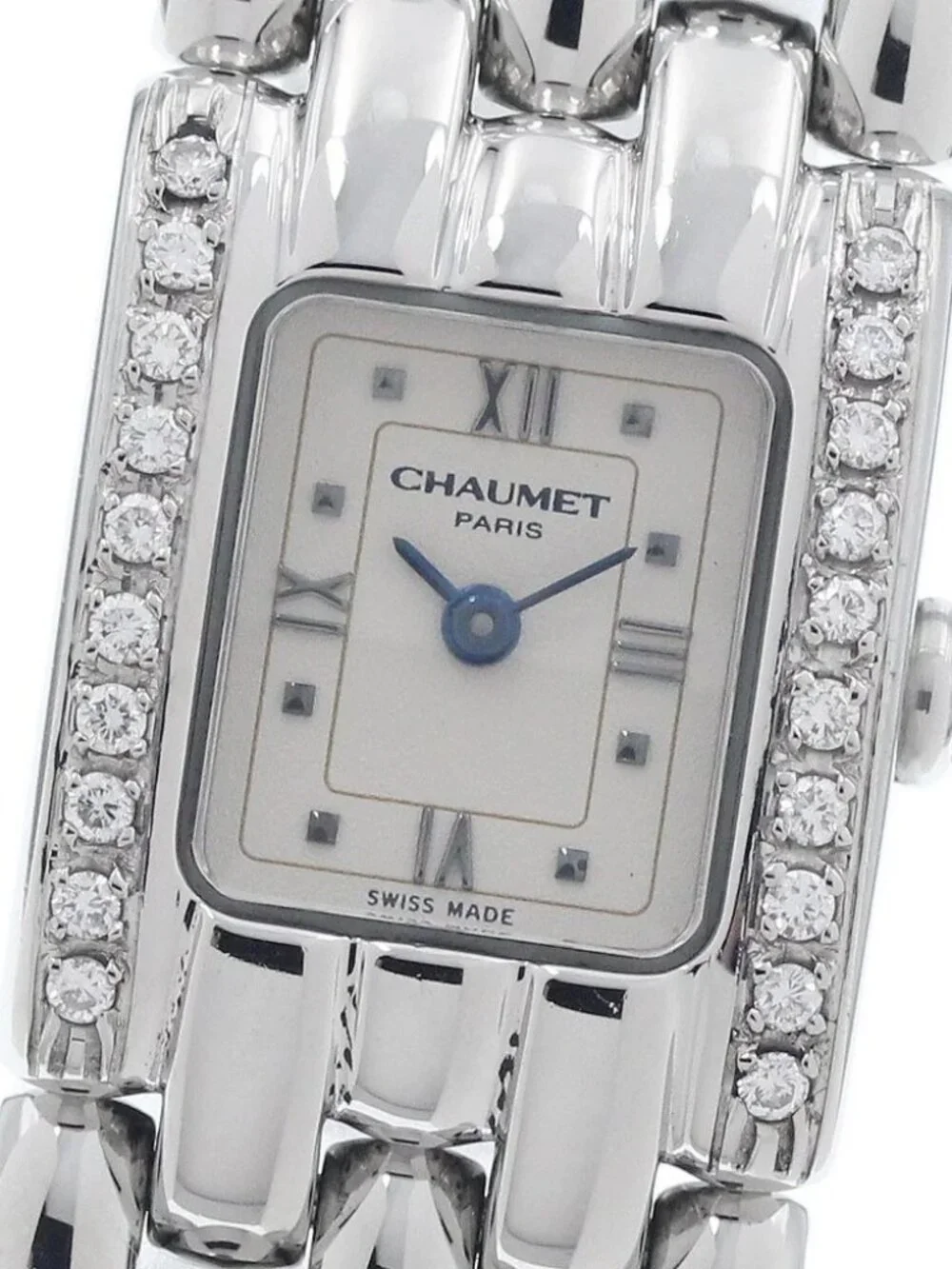 Chaumet Kesis side diamond bezel beige Dial Quartz Ladies Watch_965870